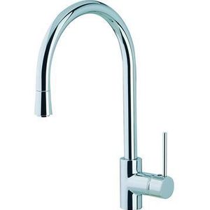 Cisal Keukenkraan met uittrekbare perlator Cucina Chroom LL00157021