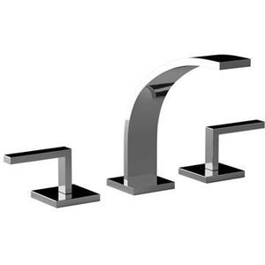 Wastafelmengkraan cisal wave 3-gats wa00102021 chroom