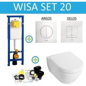 Xs Toiletset 22 V&B Subway 2.0 Met Argos Of Delos Drukplaat