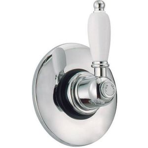 Huber croiset te inbouw stopkraan chroom/goud 160cs01hca