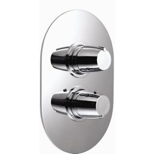 Huber Kyoto thermostatische inbouwkraan 85901HCR OP=OP