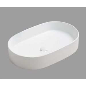 Waskom Sanilux Opus Keramiek Met Extra Dunne Rand Mat Wit