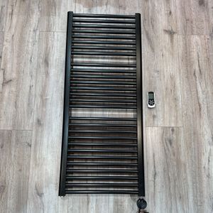 Elek. Radiator hd heating basic budget ab 500x1200 mm 600 watt mat zwart