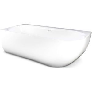 Ligbad Luca Sanitair Primo Hoekbad 180x80x60 cm Rechts Afgerond Mat Wit
