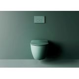 Wandcloset bws rimoff ophang toilet zonder bidet nijl groen