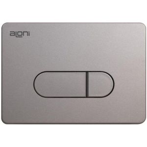 Boss & Wessing - Toon - Drukplaat - Mat Chroom - Voor VS7003 Reservoir