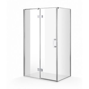 Douchecabine bws p&c design 120x... cm 8 mm veiligheidsglas nano coating