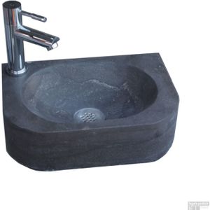 FonteinPack Flow hardsteen  35x24x10cm (Keuze uit 18 kranen)