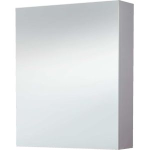 Spiegelkast sanilux white zonder verlichting hoogglans wit 58x70x16 cm rechts