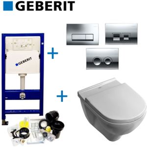 Geberit up100 set 19 o.novo met delta drukplaten