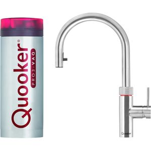 Quooker flex rvs met pro3 vaq-e boiler