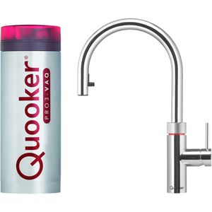 Quooker flex chroom met pro3 vaq-e boiler