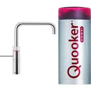 Quooker Fusion Square Chroom met Combi + Boiler