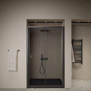 Schuifdeur bws arema 140x190 cm profiel zwart