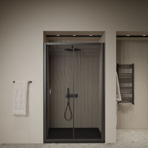 Schuifdeur BWS Arema 130x190 cm Profiel Zwart