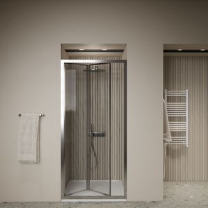 Boss & Wessing - Arema - Pendeldeur - Chroom - 80x190 cm