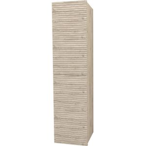 Kolomkast BWS Elite 42x42x160 cm 1 Deur Licht Houten