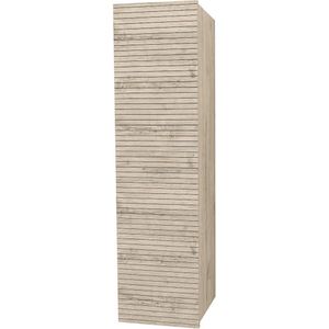 Kolomkast bws elite 35x35x135 cm 1 deur licht hout