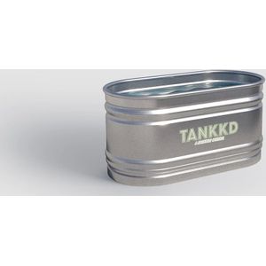 Tankkd ijsbad | green label oval | 122x61x61 cm | aluminium