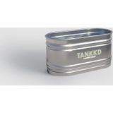 IJsbad Tankkd Green Label Oval 91x61x61 cm Aluminium