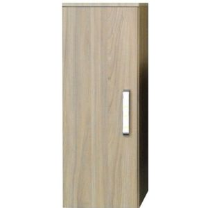 Kolomkast sanicare q9/q10/q11 soft-close deur chromen greep 90x33,5x32 cm grey-wood