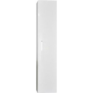 Kolomkast sanicare q6/q14/q16 1 soft-closing deur 160x33,5x32 cm hoogglans wit