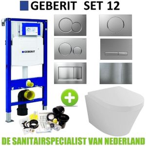 Geberit up320 toiletset set 12 wiesbaden vesta 52 cm met sigma drukplaat