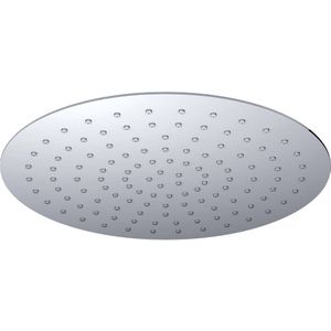 Ufo Luxe Hoofddouche Rond 300Mm Ultra Plat Chroom