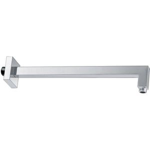 Luxe Douche-Arm Vierkant Muurbevestiging 40Cm Chroom