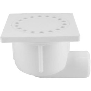 Doucheplug 10X10Cm Zij Uitlaat Wit