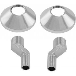 Set S-Koppelingen 3/4"X3/8"Grote Spr