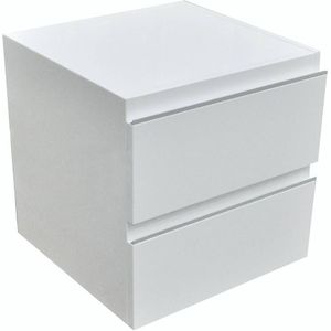 lukmebel Ladekast ONYX Hoogglans Elegant & Modern Design Verborgen Planken Makkelijk Schoon Te Maken Schuur- En Krasbestendig Gelamineerd Bord 158x413x81cm Zwart