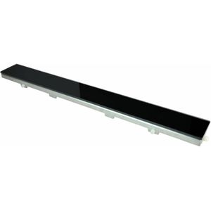 Glasrooster Zwart 110X7 Tbv Rvs Douchegoot