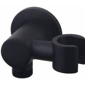 Handdouchehouder Met Doucheaansluiting En Kantelbare Opsteek 1/2" Zwart