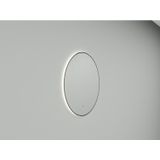 Boss & Wessing - Sifo - Ronde Spiegel - Mat Zwart - Dimbaar LED - 80 cm