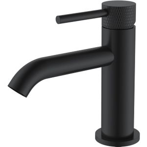 Fonteinkraan BWS Ridged 1/2" Zwart