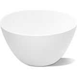 Waskom bws wanda solid surface rond 21 cm mat wit