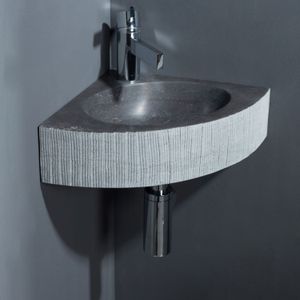 Forzalaqua Malmo Hardsteen Gefrijnd Antraciet 30x30x10 cm