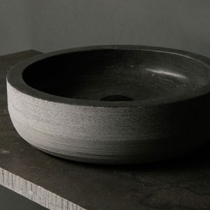 Waskom Forzalaqua Verona Hardsteen Gefrijnd en Geciseleerd 40x12 cm