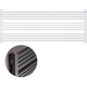 Handdoekradiator ip bern wit in 5 verschillende maten 656 - 1110 watt horizontaal