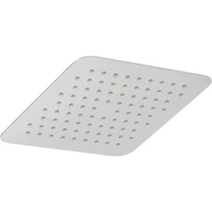 Bws hoofddouche luxe vierkant ultra plat 20 cm chroom