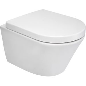 BWS Wandcloset Vesta 52cm Soft Close Diepspoel Inclusief Zitting
