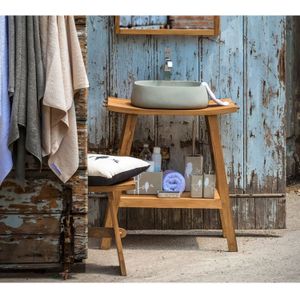 Badkamermeubelset cipi zen consolle xl 71 cm hout naturel