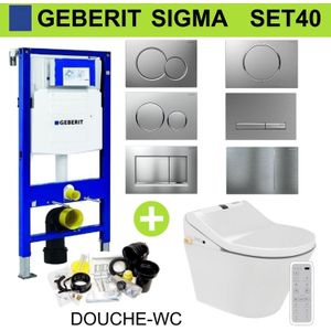 Geberit up320 toiletset set 40 maro d'italia di600 douchewc met sigma drukplaat