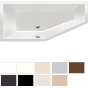 Ligbad Beterbad Xenz Society Compact Links 180x80x44 cm (Verkrijgbaar in 9 kleuren)