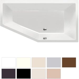 Ligbad beterbad xenz society rechts acryl 160x90x50 cm (verkrijgbaar in 9 kleuren)