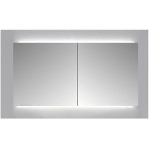 Spiegelkast sanicare qlassics ambiance 70 cm 2 deuren antraciet