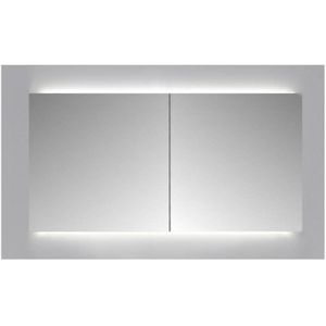 Spiegelkast Sanicare Qlassics Ambiance 90 cm 2 Deuren Grey-Wood Sanicare