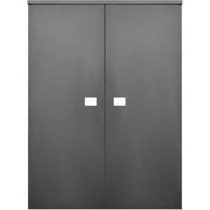 Kolomkast sanicare q5 2 soft-close deuren 90 cm schots-eiken