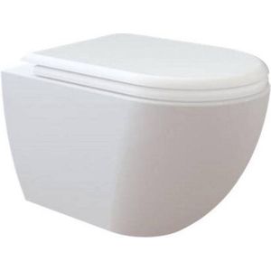 Wandcloset BWS Freedom met Bidet Glans Wit (Excl. Zitting)